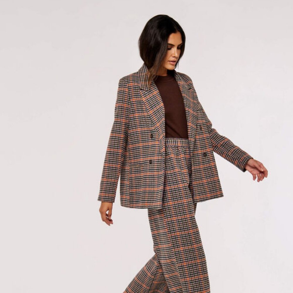 NWT Apricot Ladies Heritage Warm Check Blazer size 6 - Picture 2 of 9